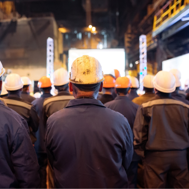 UAW workers on strike